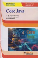 CORE JAVA (Third Year TY BBA (CA) Semester 5) CORE JAVA (Third Year TY BBA (CA) Semester 5)